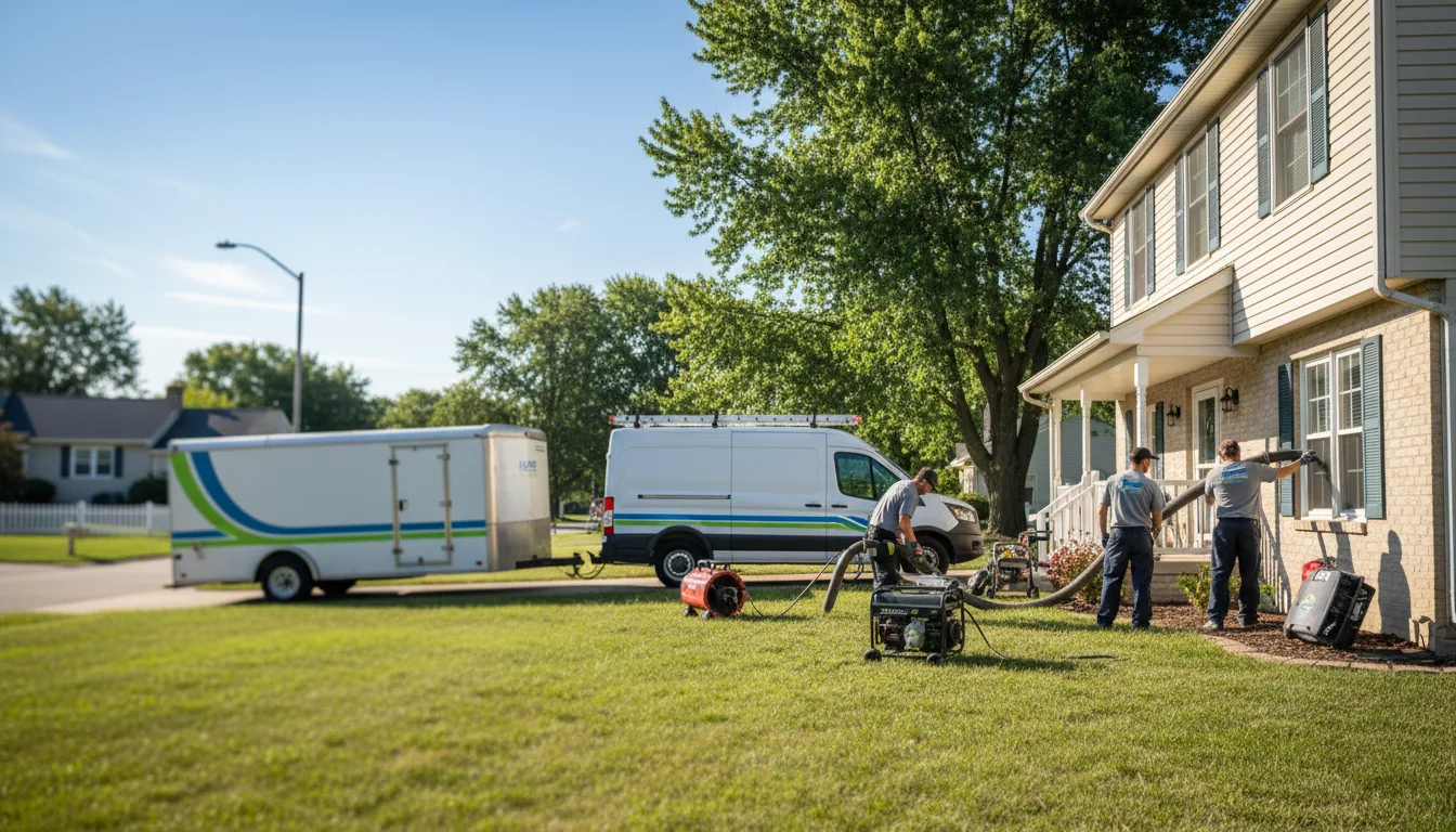 Flooded Basement Restoration And Cleanup With Repair in Carl Junction, MO near me